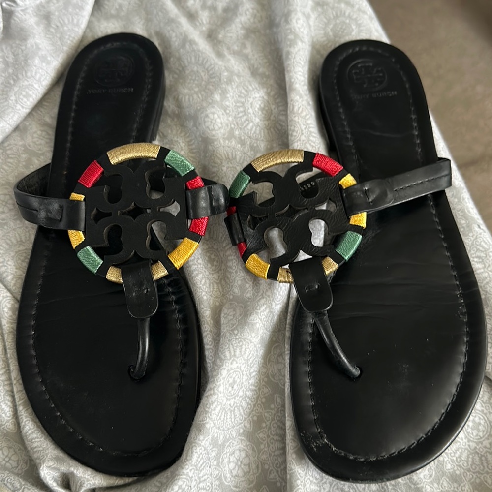Tory Burch sandals. Great for the summer